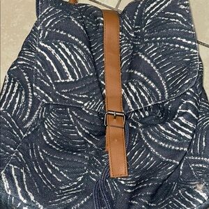 Elegant Black and Tan Women's Backpack